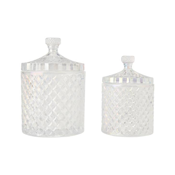 Huntington Home Apothecary Glass Jar Set