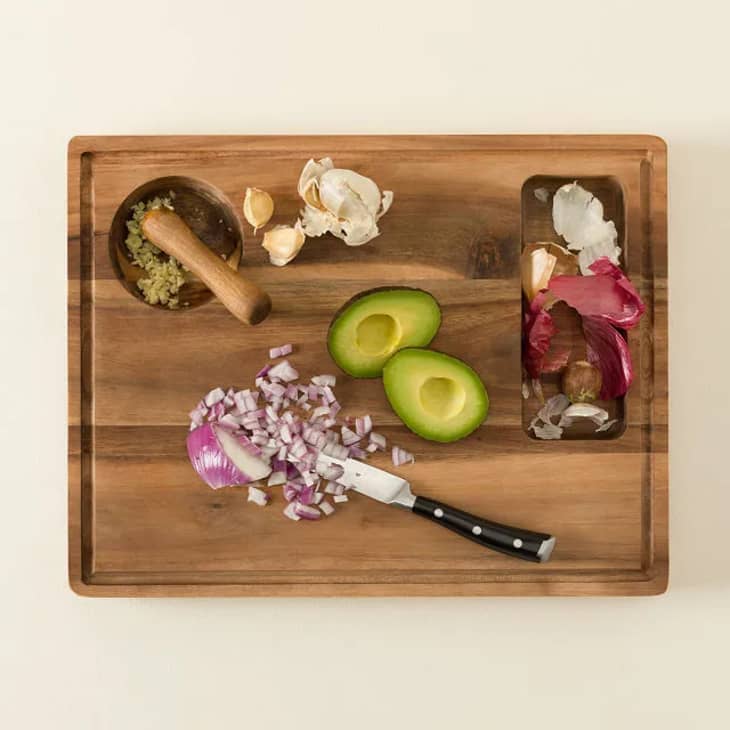 Uncommon Goods Kitchen Wiz Cut Prep Board