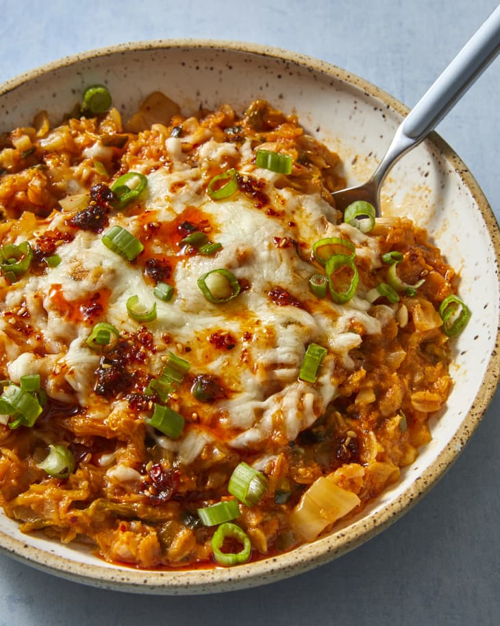 Cheesy, Savory Oatmeal with Kimchi Recipe The Kitchn
