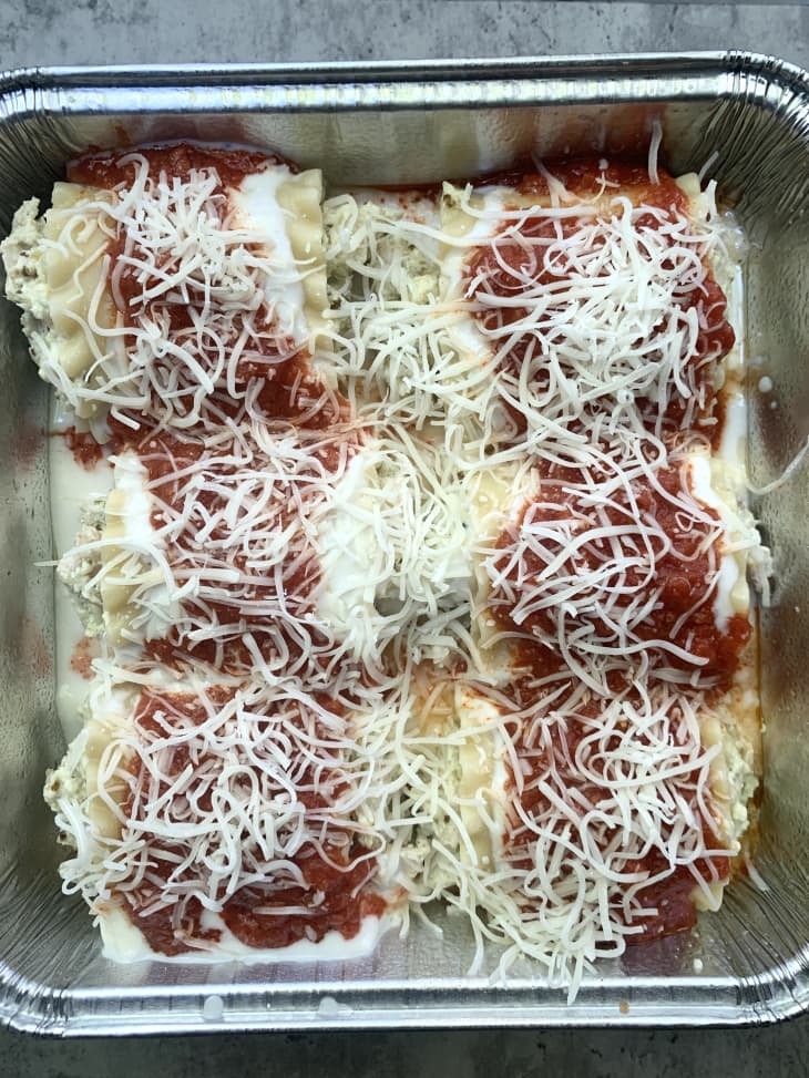 An Honest Review of Damn Delicious' Chicken Pesto Lasagna RollUps The Kitchn