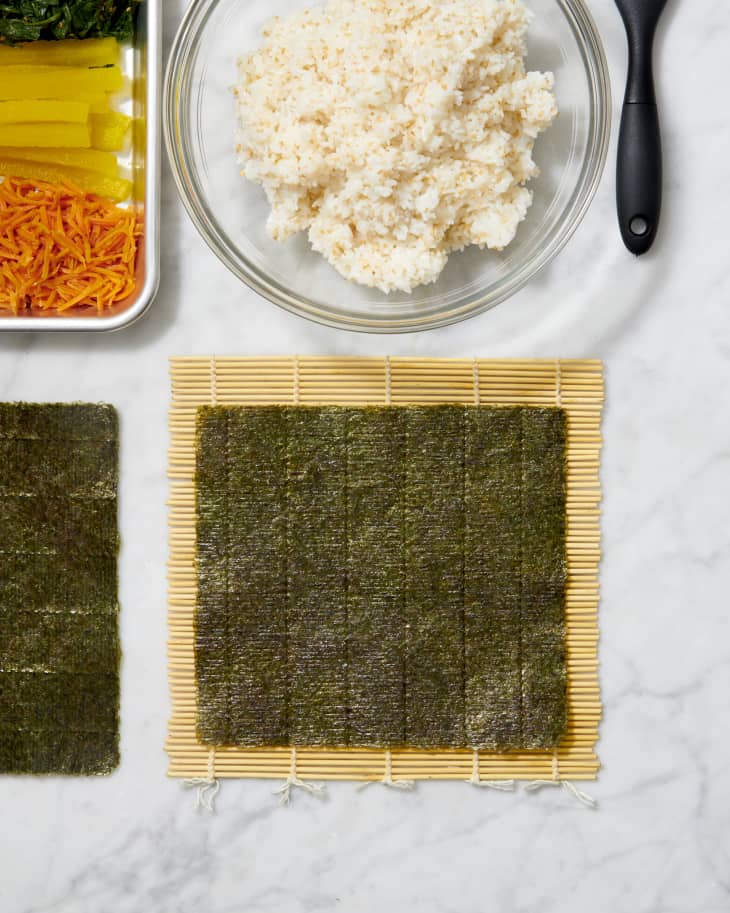 Kimbap (Korean Seaweed Rice Rolls) Recipe | The Kitchn