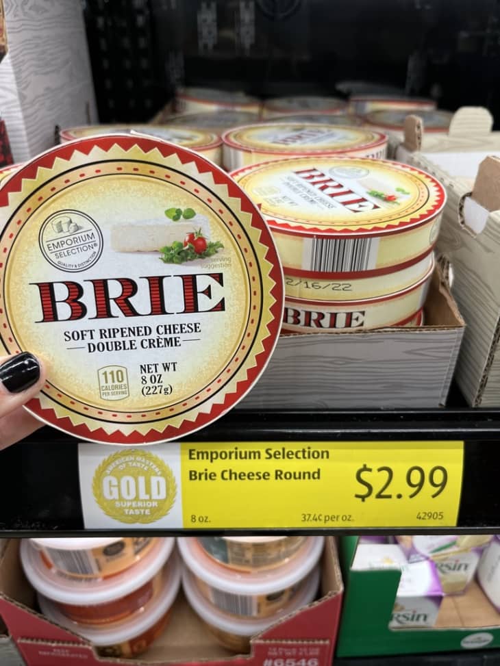 Aldi's Emporium Selection Brie Cheese Round Review The Kitchn