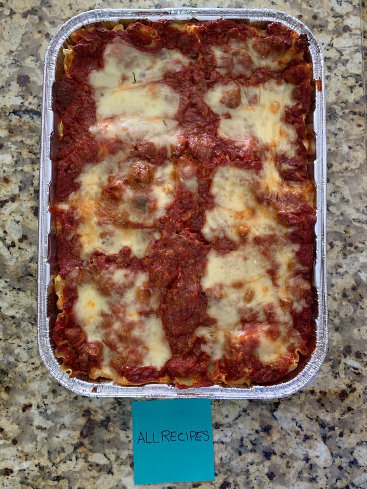 I Tried Allrecipes' World's Best Lasagna | The Kitchn