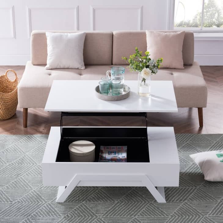 Double lift up store coffee table