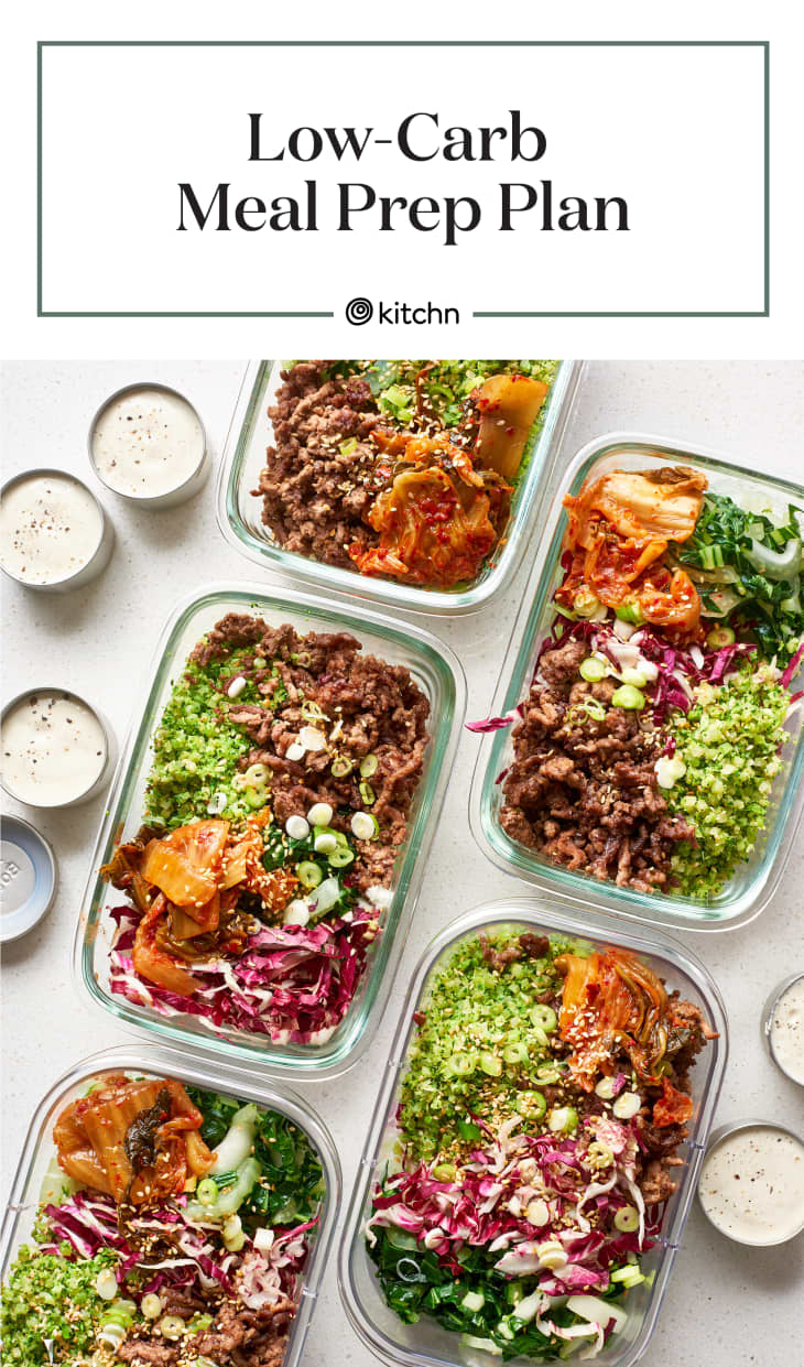 Low-Carb Meal Prep: A Week of Meals | The Kitchn