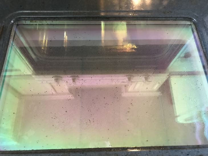 Clean Oven with a Magic Eraser Kitchn