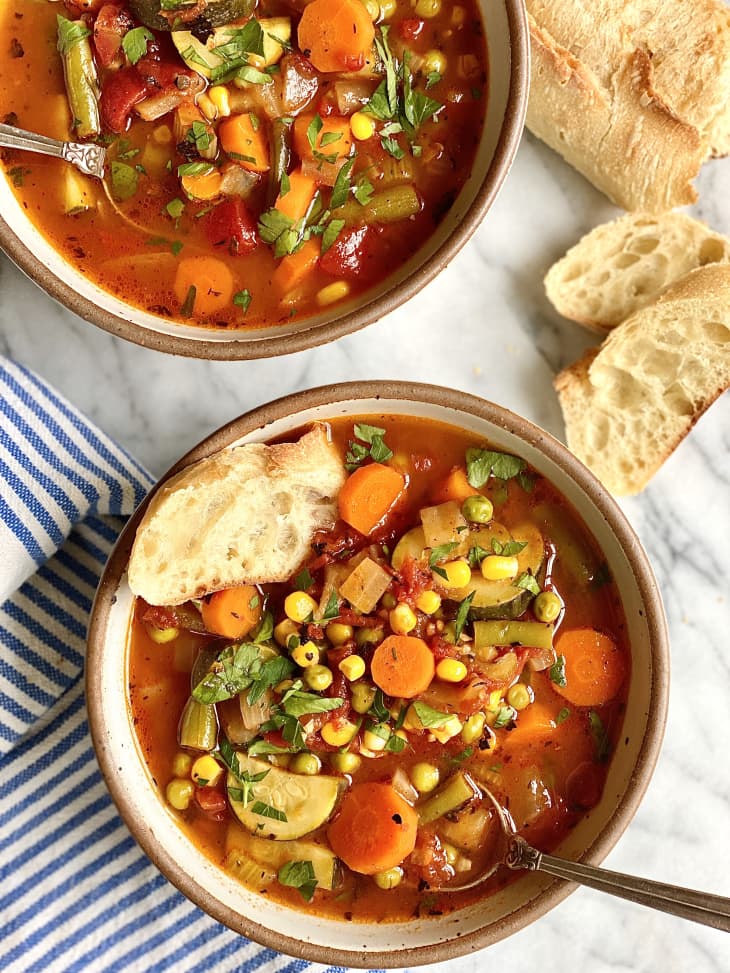 Vegetable Soup Recipe (Easy and Versatile) | Kitchn