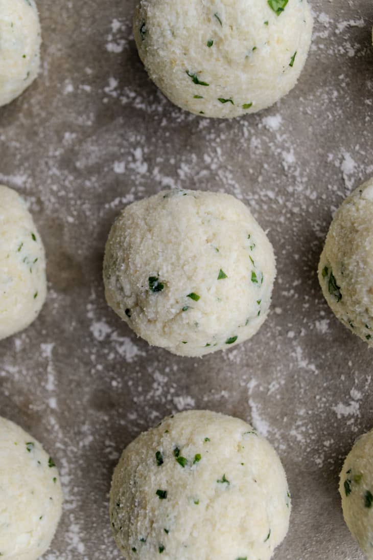 I Tried The Pasta Queen's Ricotta Balls Recipe The Kitchn