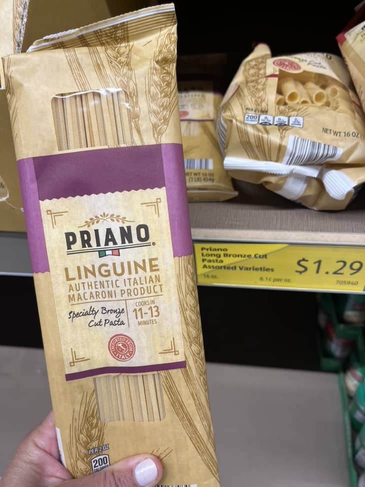 Aldi Priano Bronze Cut Pasta Review The Kitchn
