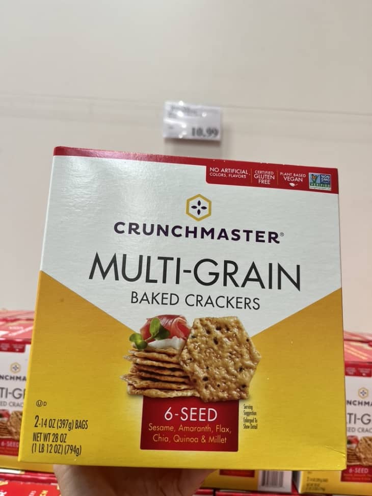 Crunchmaster 6Seed MultiGrain Baked Crackers Review The Kitchn