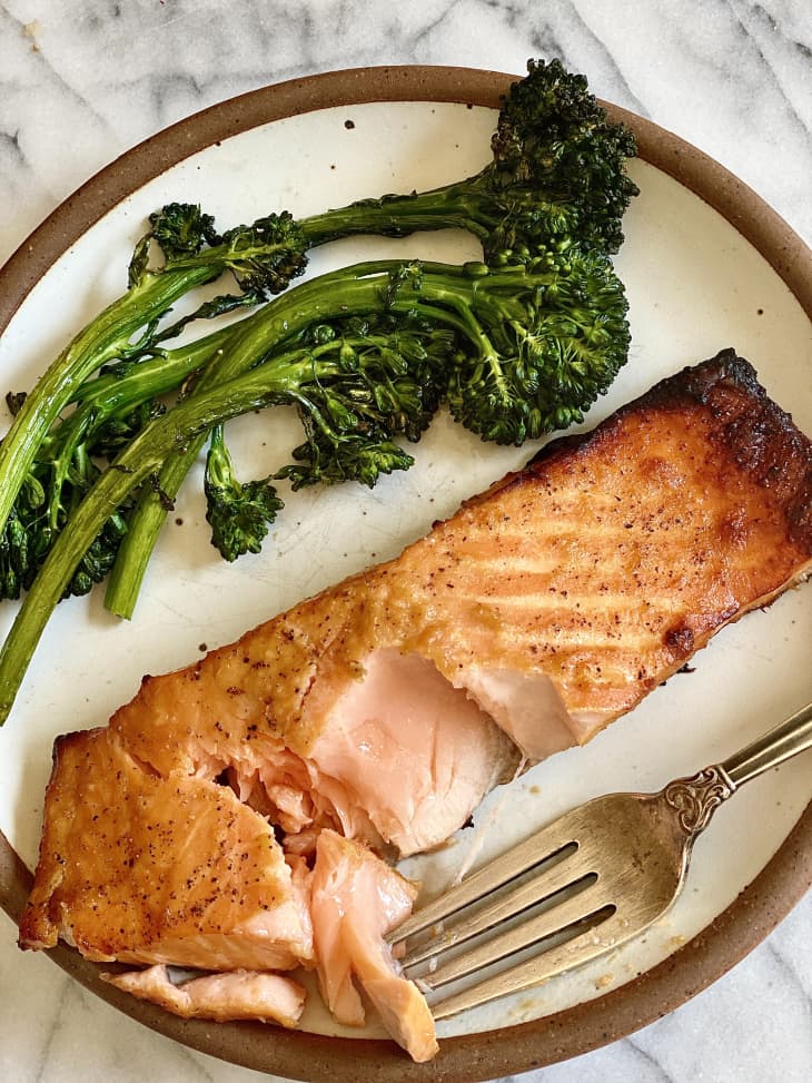Air Fryer MisoGinger Salmon Recipe Kitchn