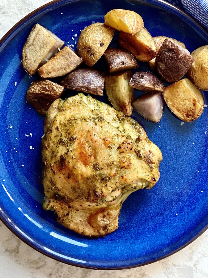 Trader Joe's ZhougRoasted Chicken Thighs Recipe The Kitchn