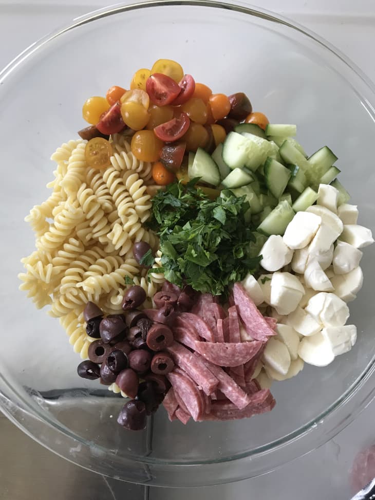 Recipe Review The Kitchn's Easiest Pasta Salad Ever Cubby