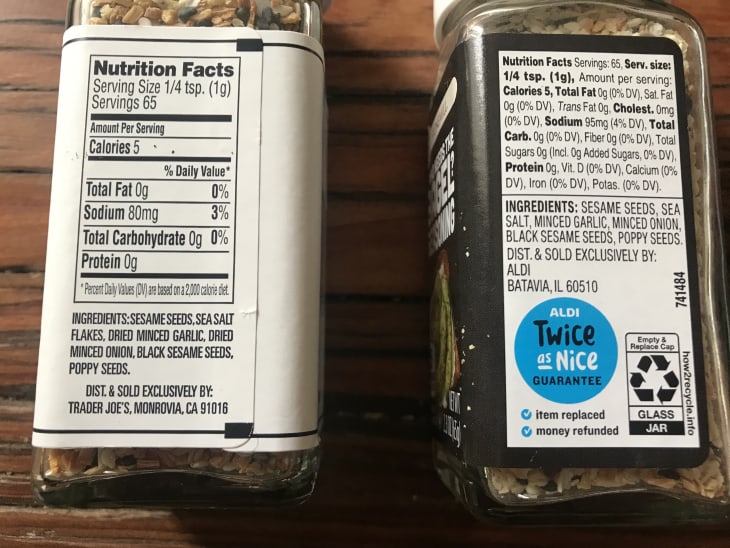 Everything bagel shop seasoning ingredients