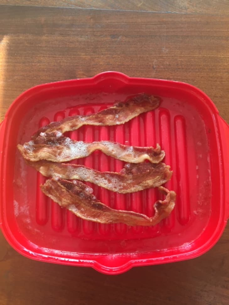 Bacon Hanger Microwave Bacon Rack Hanger Cooker Tray for Cook Bar Crisp