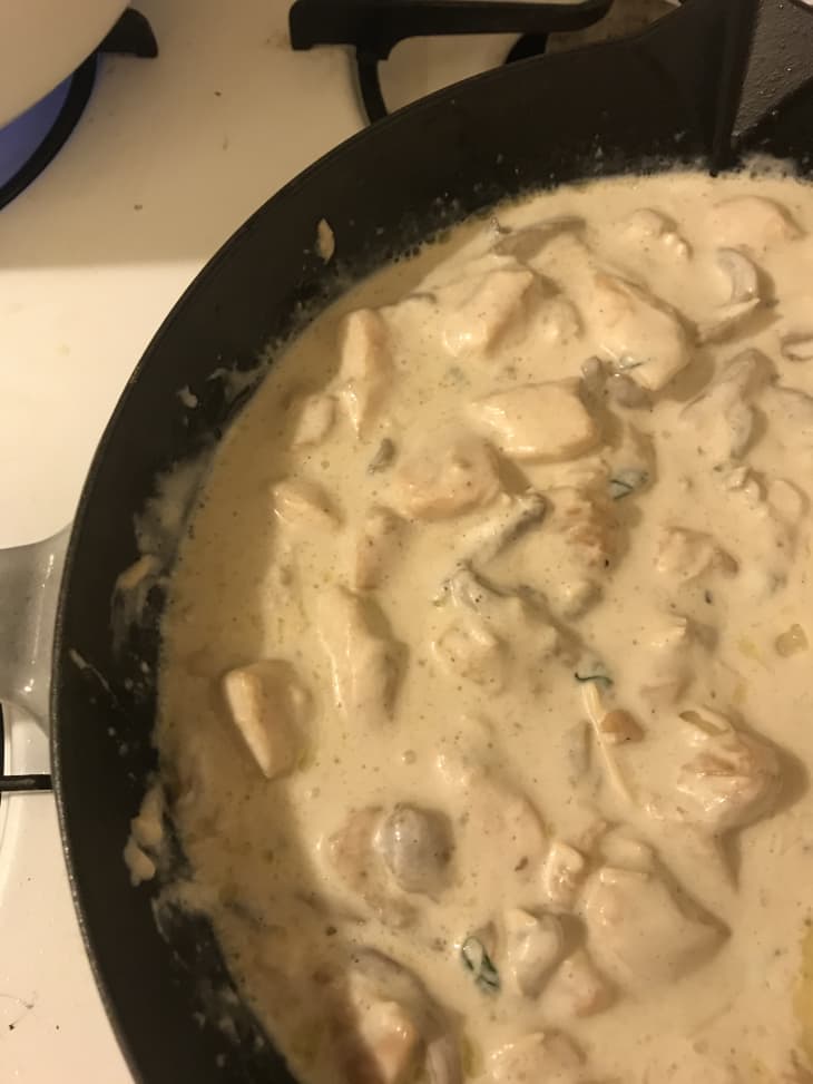 Aldi Creamy Mushroom Simmer Sauce Review The Kitchn