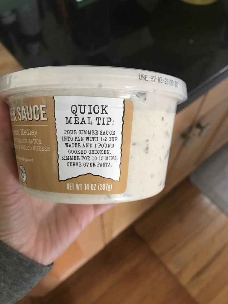 Aldi Creamy Mushroom Simmer Sauce Review The Kitchn