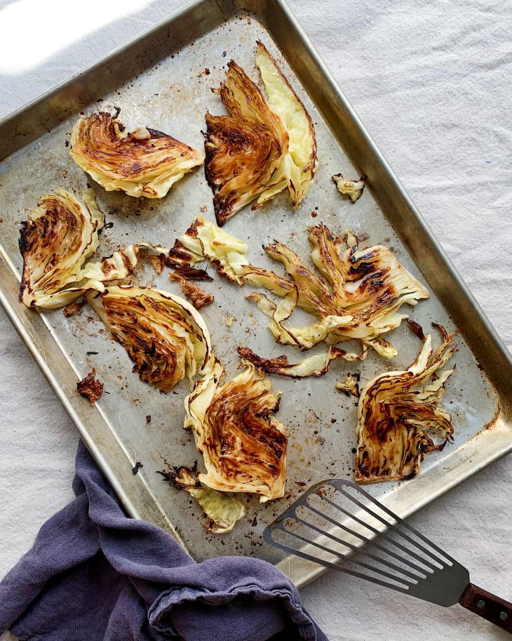 Oven-Caramelized Cabbage Wedges | The Kitchn
