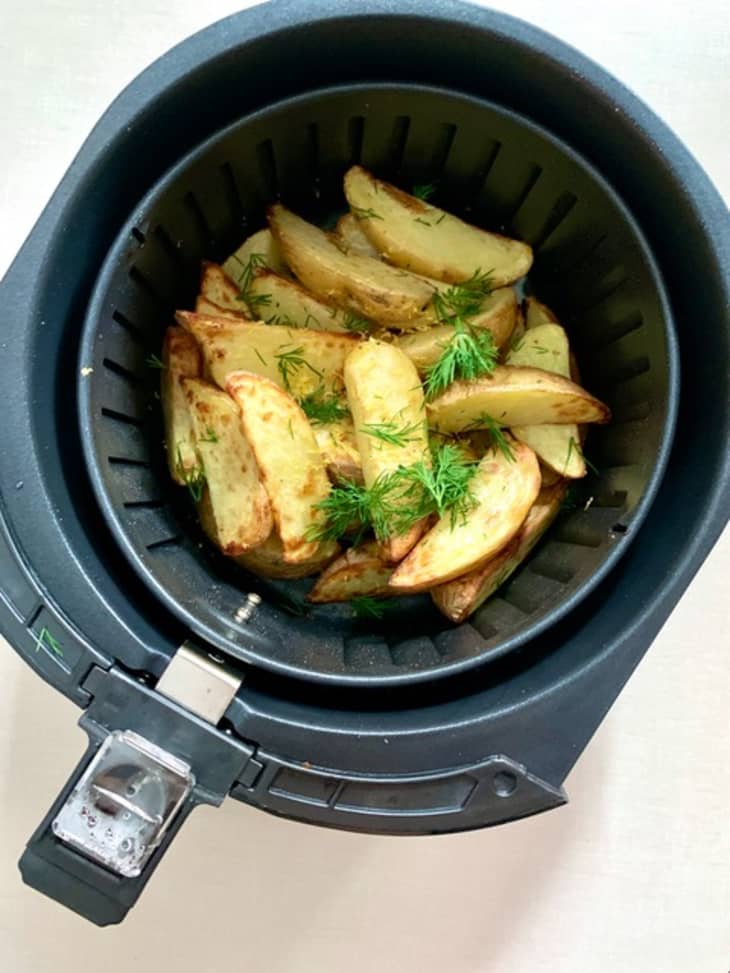 Air Fryer Greek Chicken and Potatoes The Kitchn