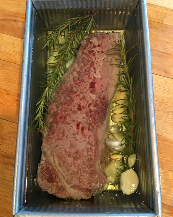 Cooking steak with sales olive oil