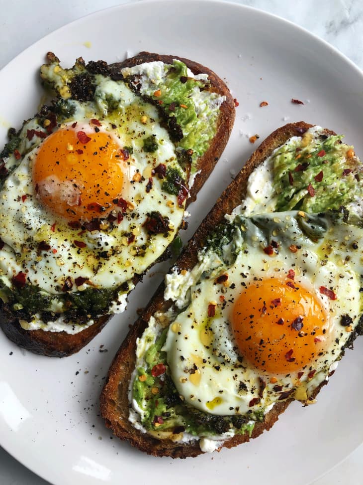I Tried the Pesto Eggs TikTok Is Obsessed with, and I'm Hooked Kitchn