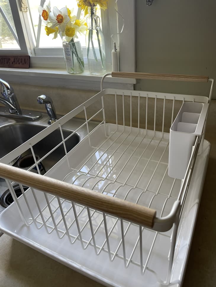 Best Dish Rack Yamazaki Dish Rack Review The Kitchn