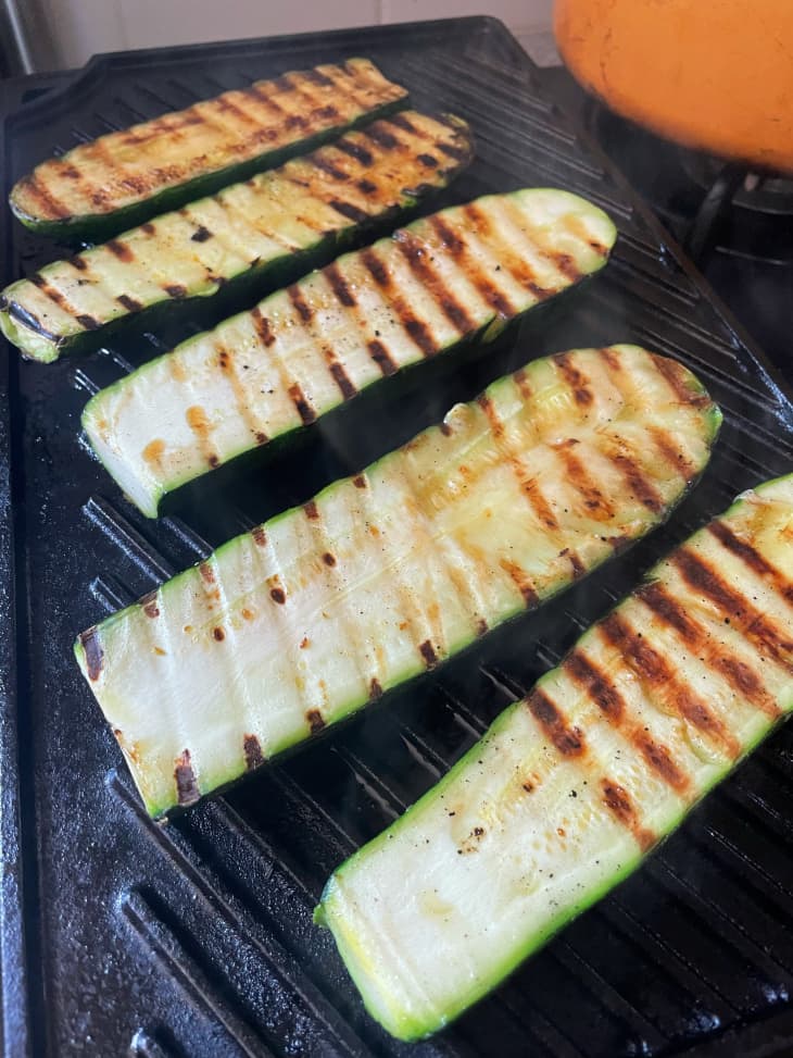 The Key to Perfectly Seasoned Grilled Zucchini Is a Quick Brine The Kitchn