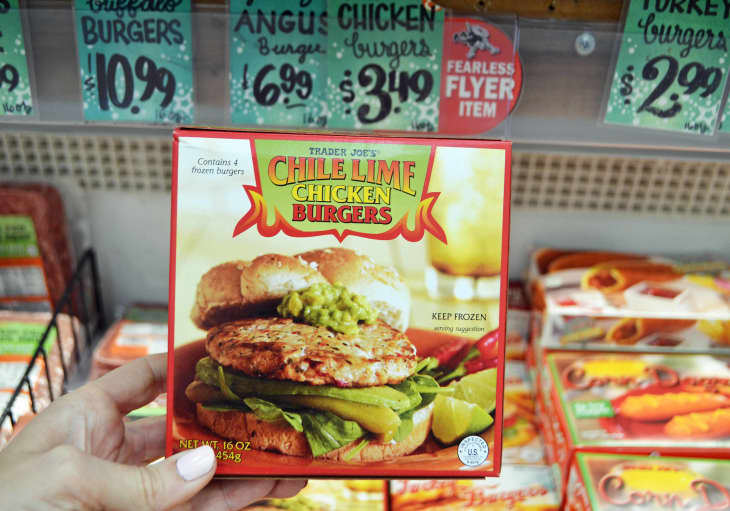 Trader Joe's Chili Lime Chicken Burgers Review The Kitchn
