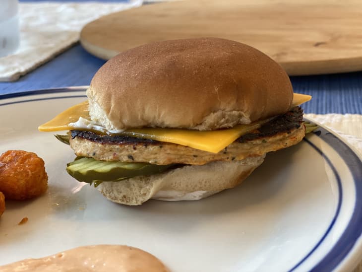 Trader Joe's Chili Lime Chicken Burgers Review The Kitchn