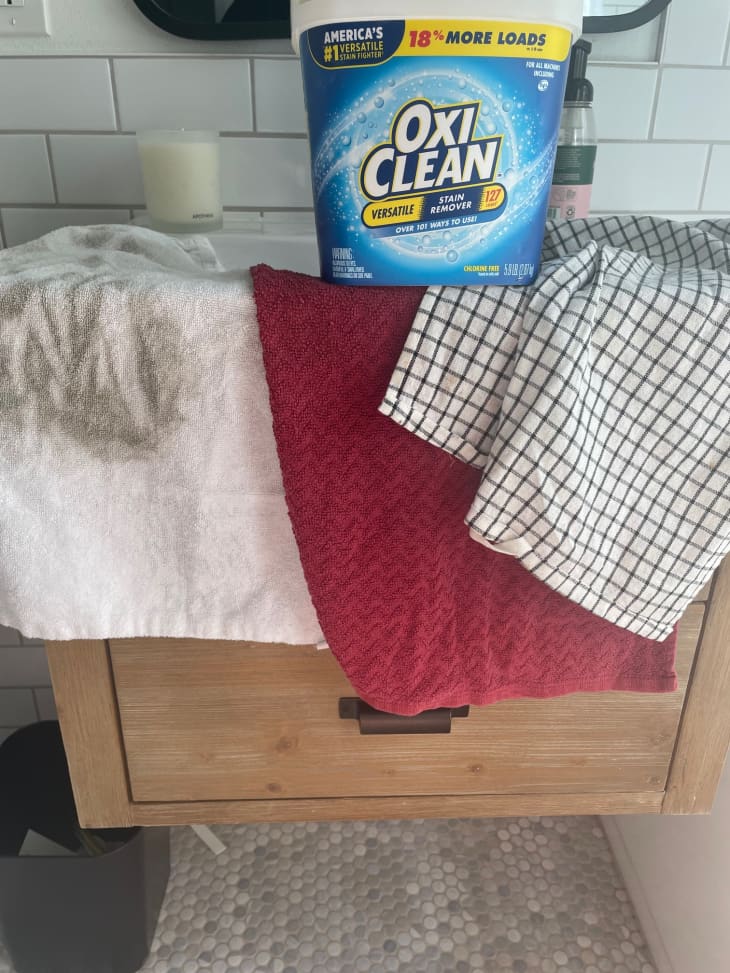 I Tried America’s Test Kitchen's Method to Get My Kitchen Towels Clean
