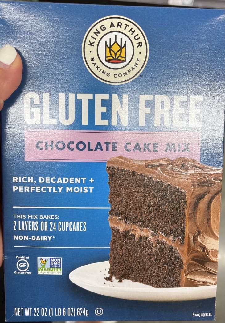 King arthur gluten outlet free chocolate cake mix