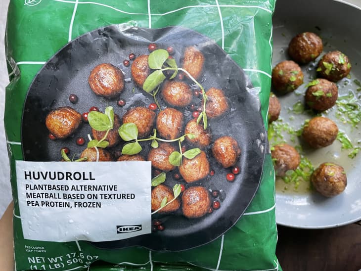 IKEA's HUVUDROLL Frozen Plant Balls Review The Kitchn