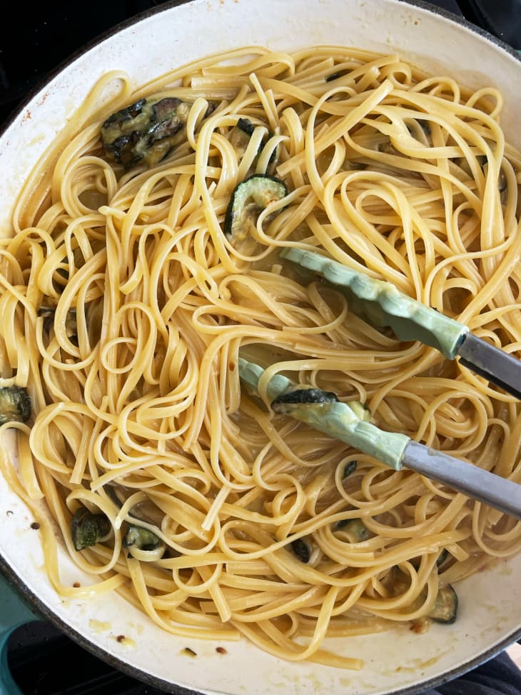 The Pasta Queen’s Vegetarian "Rebellious Carbonara" Is Quick, Easy, and