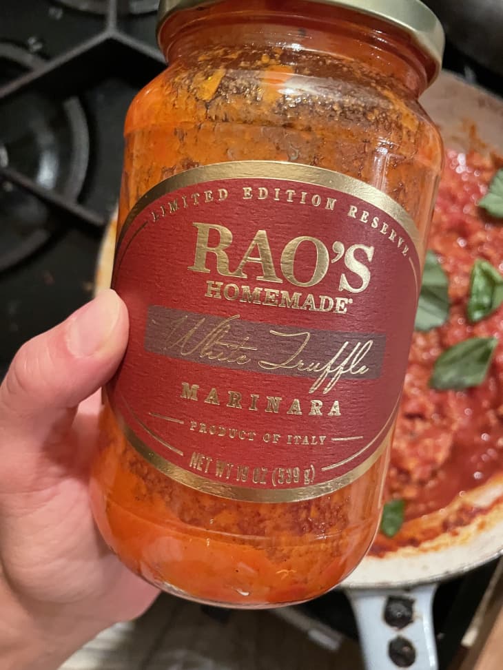 Rao's White Truffle Marinara Review The Kitchn