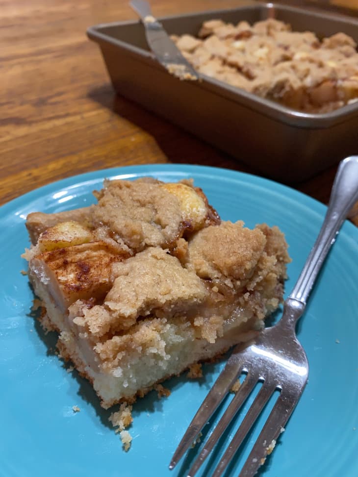 I Made Smitten Kitchen's Big Apple Crumb Cake Recipe The Kitchn