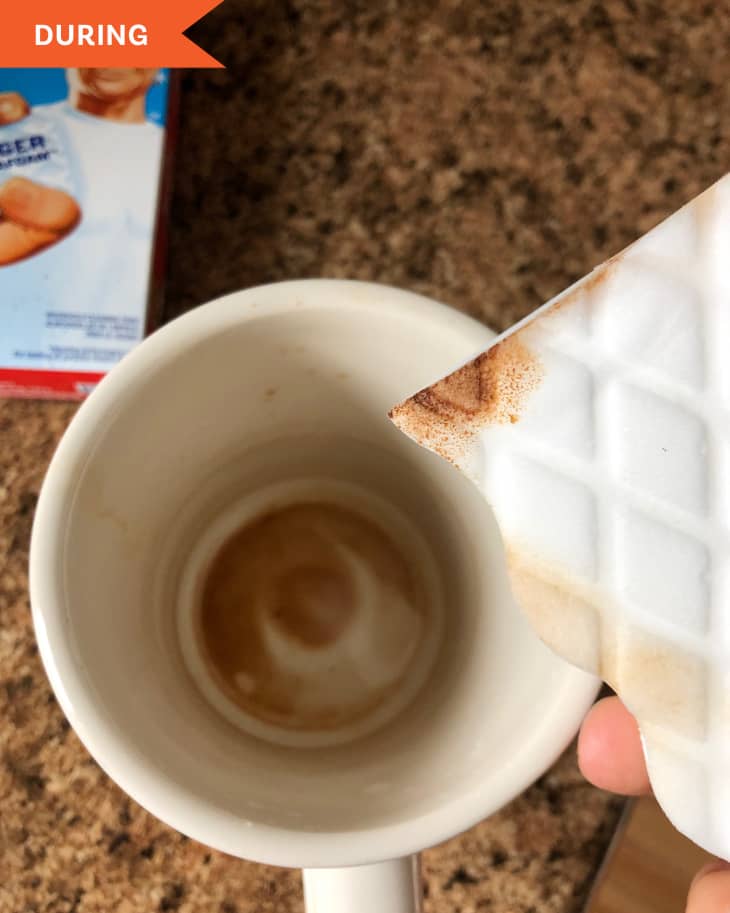 Use a Magic Eraser to Clean Coffee Stains from Ceramic Mugs The Kitchn