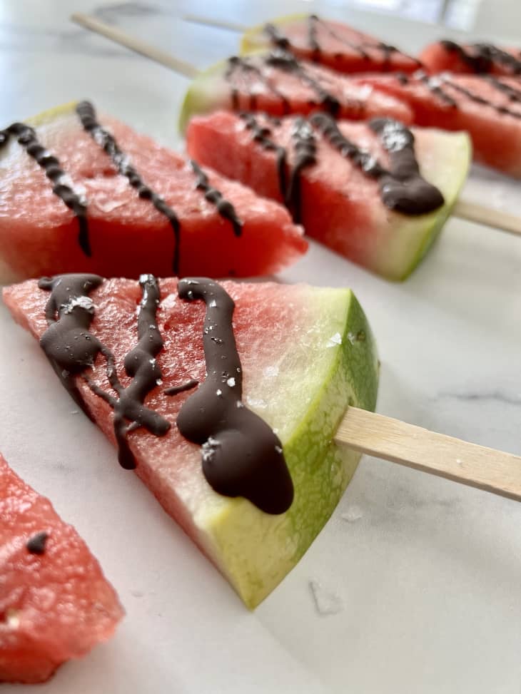Fresh Watermelon Popsicles Are the Perfect FamilyFriendly Summer Snack