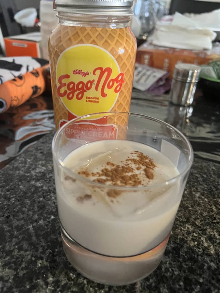 I Tried Eggo Nog the New Rum Based Liqueur from Eggo Here #39 s How It
