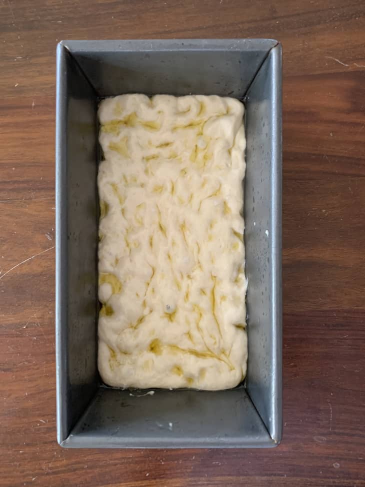 I Tried the Viral Mini Loaf Pan Focaccia Recipe — Here's What I Thought