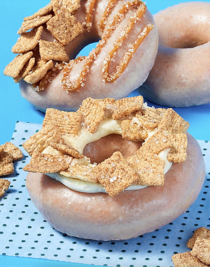 Krispy Kreme's New Doughnuts are Made with Pieces of Cinnamon