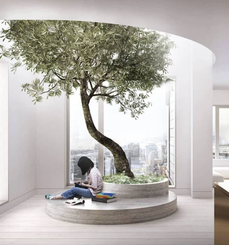 Elton John's New "Treehouse" Condo Has the Most Lavish Kitchen Ever