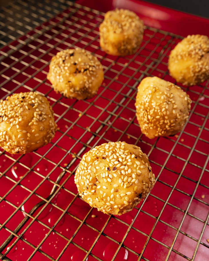 Angel Wong's DeepFried Sesame Balls Recipe Review The Kitchn