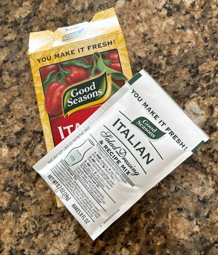 Italian dressing outlet mix packet