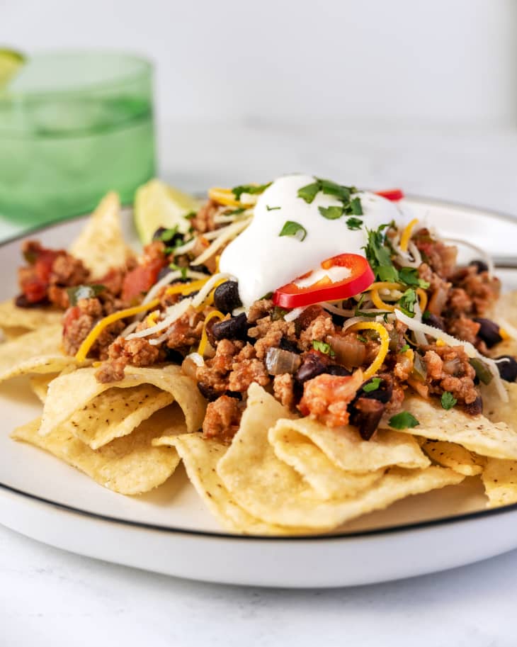 Tortilla Chip Chili Pie Recipe (Party Perfect) The Kitchn