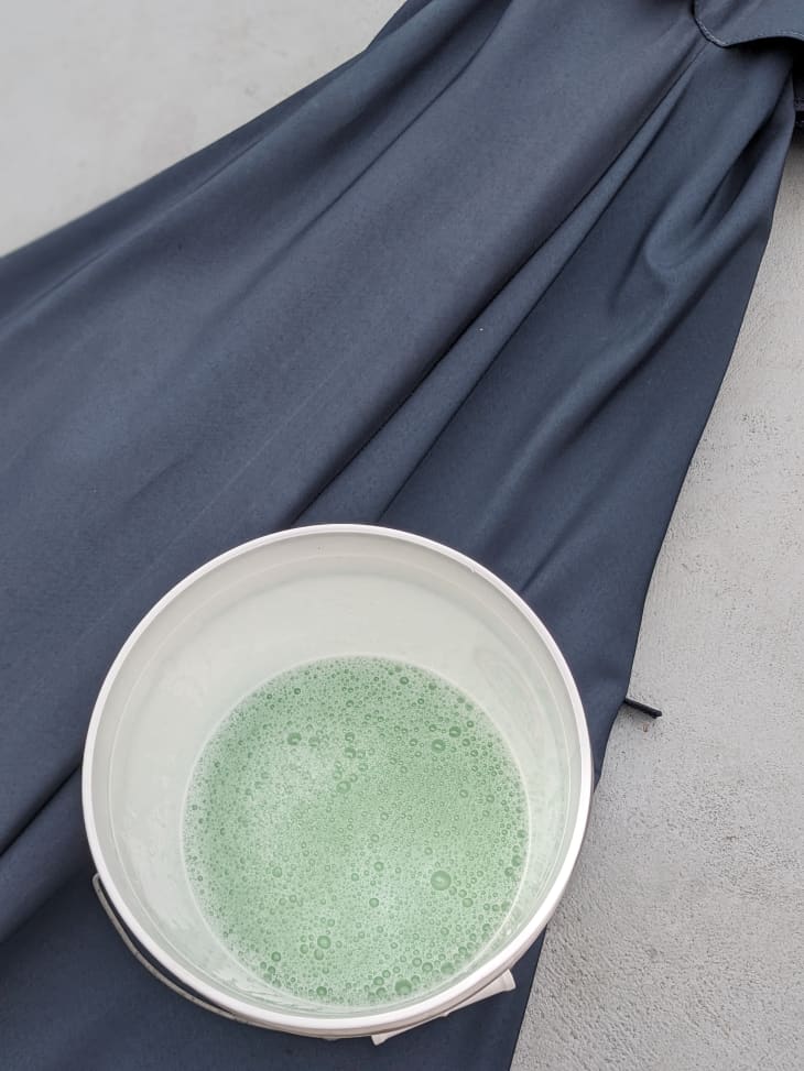 Easy Way to Clean a Patio Umbrella The Kitchn