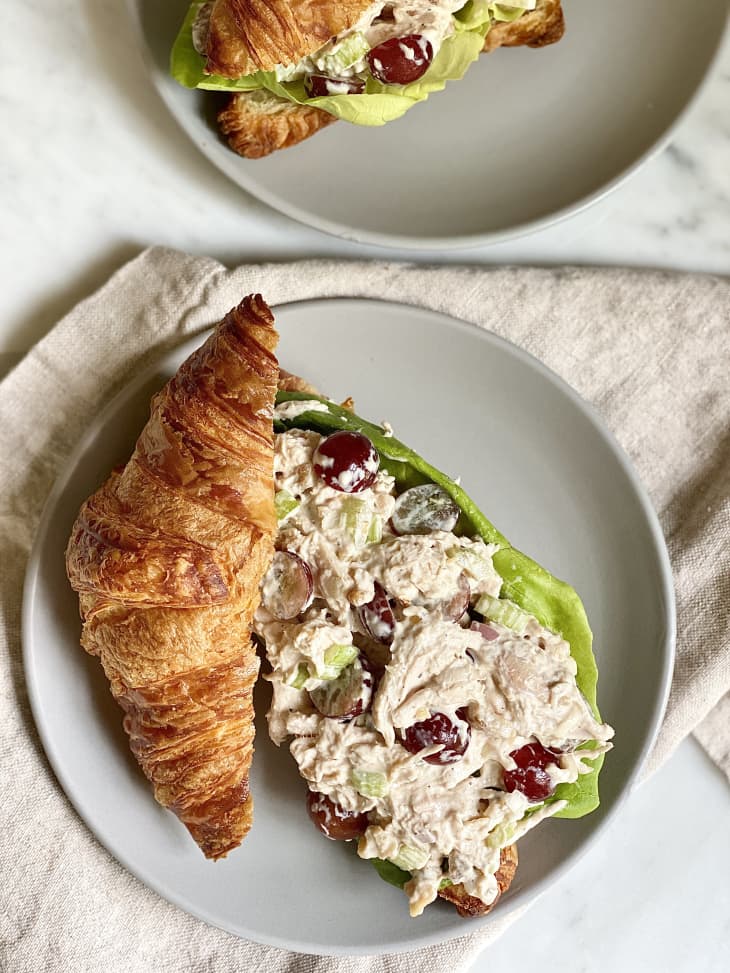 Creamy Chicken Salad with Grapes Recipe | Kitchn