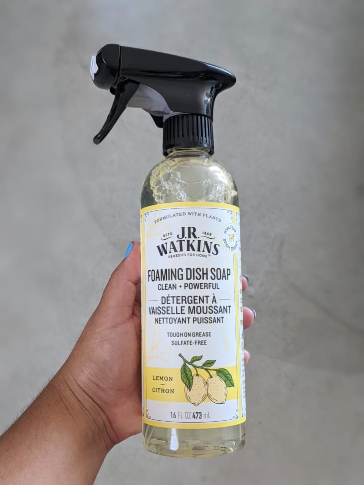 J.R. Watkins Foaming Dish Soap Review The Kitchn