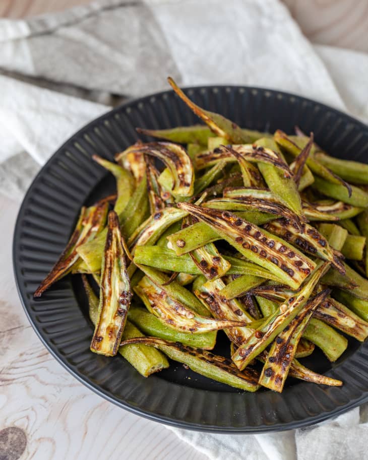 Roasted Okra Recipe The Kitchn