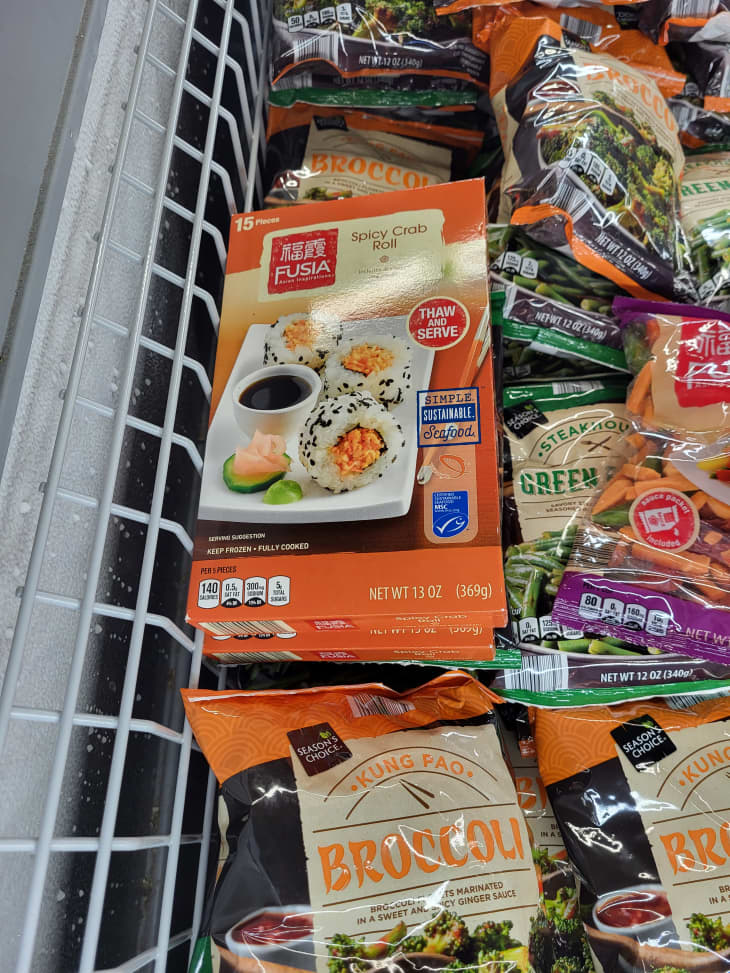 Aldi Fusia Asian Inspirations California Roll Review The Kitchn