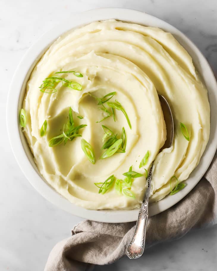 Sour Cream Mashed Potatoes Recipe Extra Creamy Kitchn 